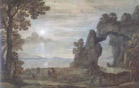 Claude Lorrain Perseus and the Origin of Coral (mk17) Norge oil painting art